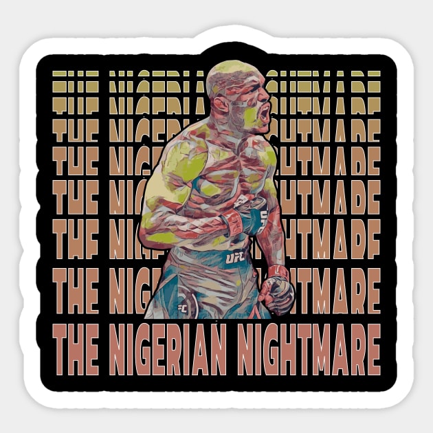 The Nigerian Nightmare Sticker by FightIsRight